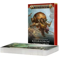 Games Workshop Warscroll-Karten: Kharadron Oberherren (Karton)