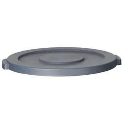 10x Deckel für Abfalleimer rund,AmerBox,Passend für 691038,Hellgrau,⌀570x(H)35mm