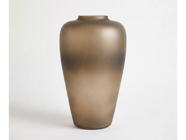 Vase Somera B27 x T27 x H44 cm Glas Aurum Mundgeblasen, Wohnaccessoires