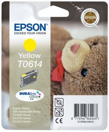 Cartucho de tinta amarilla T0614 - EPSON