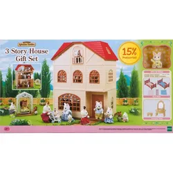 Sylvanian Families Dreistöckiges Haus, inkl. Figur und Möbel