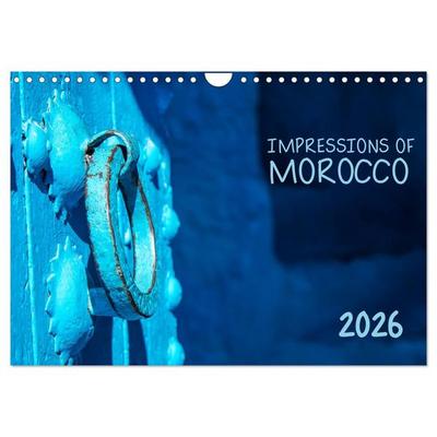Impressions of Morocco 2026 (Wall Calendar 2026 DIN A4 landscape), CALVENDO 12 Month Wall Calendar