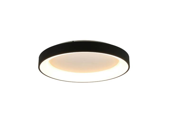 Mantra Iluminación LED Deckenlampe Niseko II, dimmbar, schwarz, für Wohn- / Esszimmer, Aluminium, Modern, LED Deckenleuchte