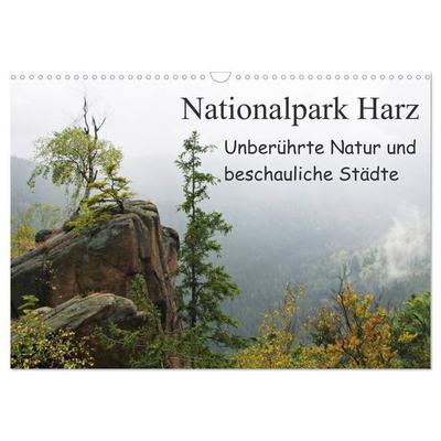 Nationalpark Harz Unberührte Natur und beschauliche Städte (Wandkalender 2027 DIN A3 quer), CALVENDO Monatskalender