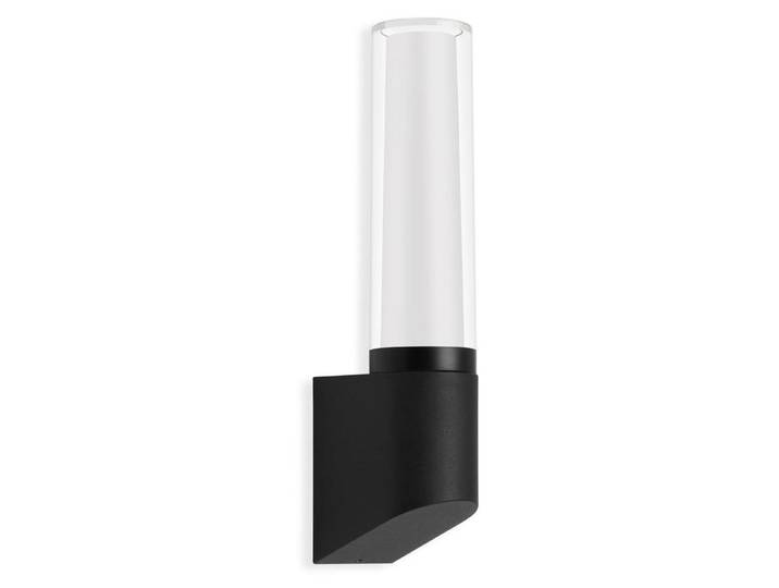 LED Außenwandleuchte 4000K IP44 8W schwarz Metall-Kunststoff Telefunken