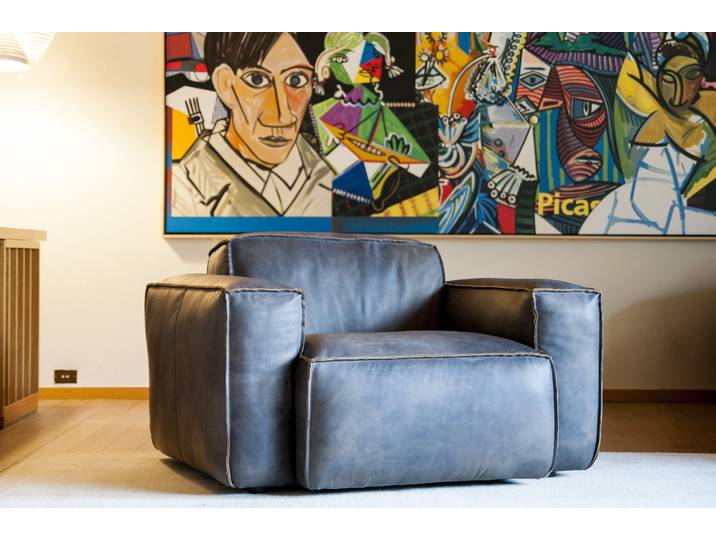Fauteuil cuir Atsullivan
