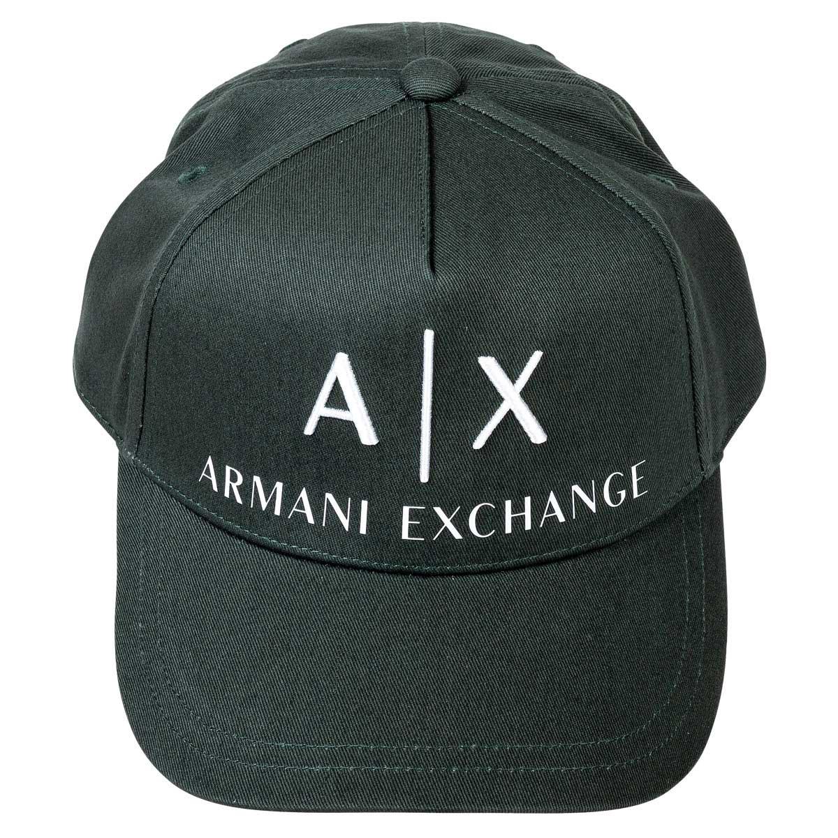 Armani Exchange Heren Geweven Baseballpet