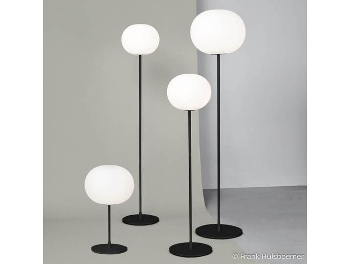 Lampe à poser Glo-Ball T1 Noir mat/Opal - FLOS - FLOS - Salon / séjour - Design - Verre - Boule