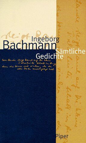 Ingeborg Bachmann - Sämtliche Gedichte - Preis vom 10.10.2026 11:48:34 h