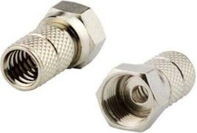 e+p F-Stecker 6,1mm schraubbar lose (000177110000)