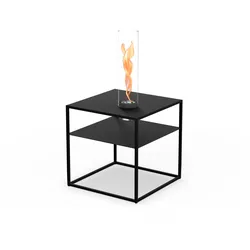höfats FIRE FRAME Loungetisch mit SPIN air 900 Einbau
