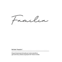 POSTER Nordische Schwarz-Weiß – Wortdefinition A4 Rahmenlos