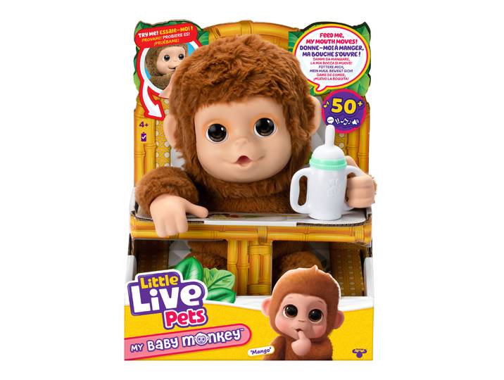 Little Live Pets Mon bébé Singe MOOSE TOYS