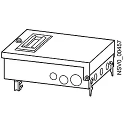 Siemens Dig Industr. Abgangskasten 63A 1x3pol. S33 BD2-AK2X/S33
