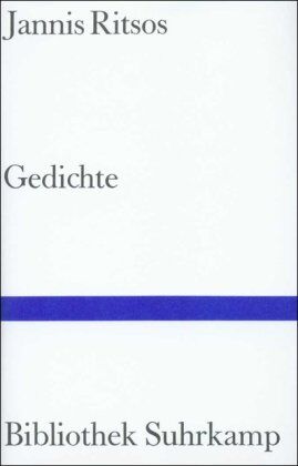 Jannis Ritsos - Gedichte (Bibliothek Suhrkamp) - Preis vom 17.10.2026 19:25:27 h