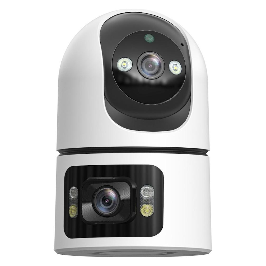 Immax NEO LITE SMART Security DOUBLE / Vnitřní kamera / Duální / P/T 355°/90° / 4MP / Wi-Fi / TUYA (07805L)