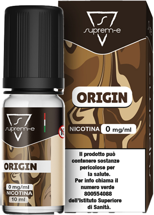 Suprem-e Origin S-Line Liquido Pronto 10ml Tabacco