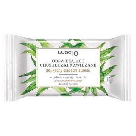 Luba Refreshing Wet Wipes Aloe Vera 15pcs (33082644)