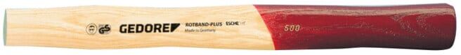 Gedore poignée de remplacement cendre 400 mm pour marteau de couverture 4 E-2000 (8588890)