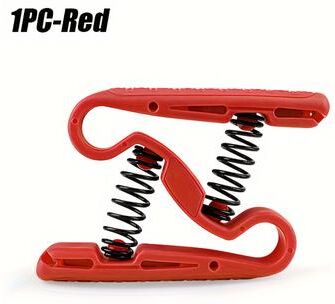 Smart Shopping Spot Finger Strength Trainer Z Spring Ring Hand Grip Strengthener For Grip Training & Finger Exercise red