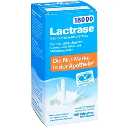Lactrase 18000 FCC teilbare Tbl. Nachfüllpack