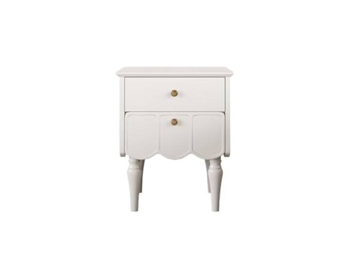 YCCHAH Bett mit Stauraum Nachttisch, Schlafzimmer, Massivholz, Kreative Kommode Desktop(02)