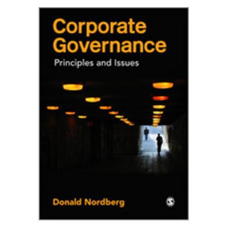 Sage Publications Corporate Governance (Englisch, Softcover, Donald Nordberg) (55611110)