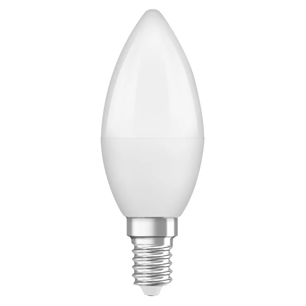 Osram HomeLighting LED Kaarslamp E14 Neutraal Wit 4,9 W (40 W) Diameter: 37 mm, Lengte: 99 mm