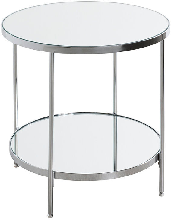 Fairmont Park Wayment End Table Chrome 46cm H X 45cm W X 45cm D