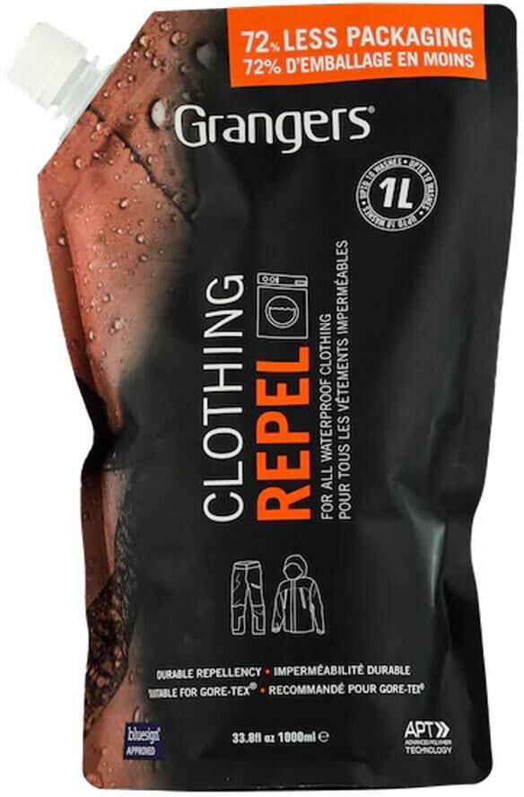 Grangers  - Clothing Repel 1L Black - Lessive