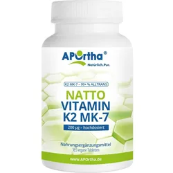 Aportha Vitamin K2 - Mk7 200 Ug 365 ST