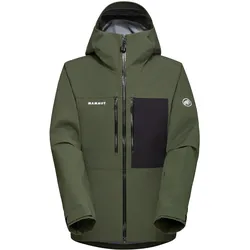 Mammut, Herren, Skijacke, Stoney (XXL), Grün, Braun