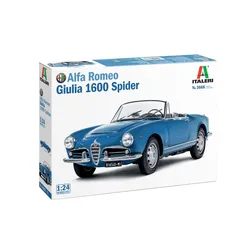 Italeri - 1:24 Alfa Romeo Guilia 1600 Spider