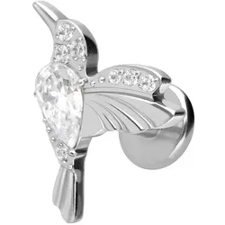 Titan Labret mit Innengewinde KOLIBRI