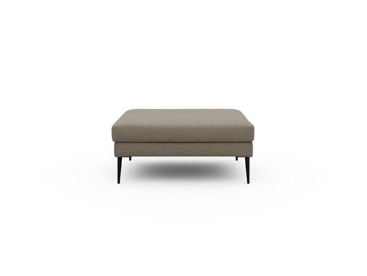 moebelfaktor Sitzhocker Paul, Skandinavisches Design, niedrige Bauhöhe, für Saugroboter geeignet