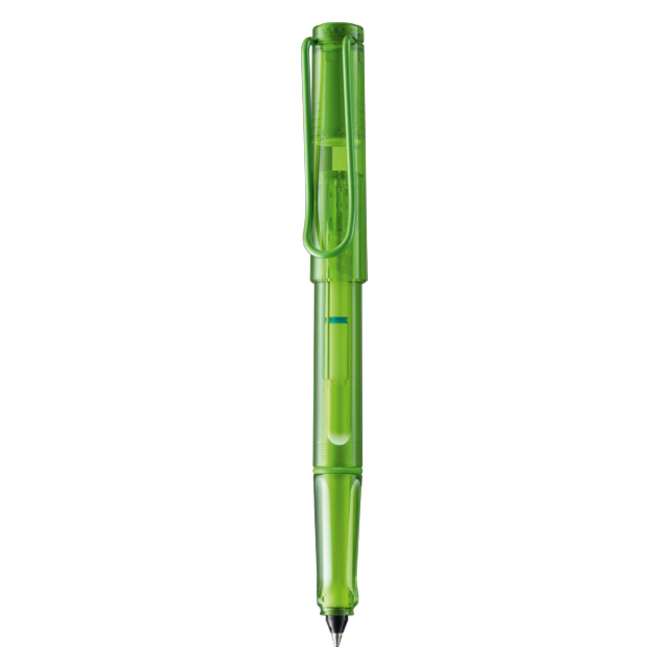 Lamy Tintenroller balloon 2.0 lime ergonomisches Griffstück, Clip aus Metall (1x) (1235965)