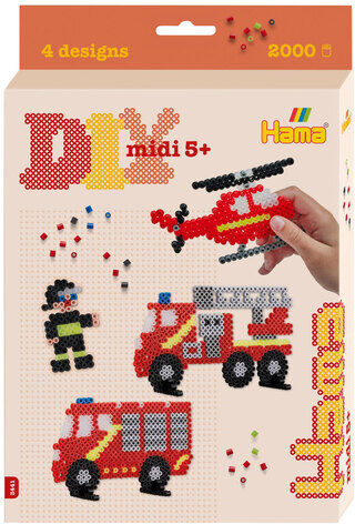 Hama Bügelperlen-Set "Feuerwehr"
