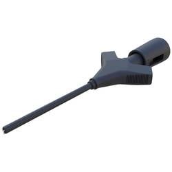Hirschmann Test & Measurement MICRO-KLEPS sw Krokodilklemme Steckanschluss 0.64 mm Ohne Messkategorie Schwarz 973972100