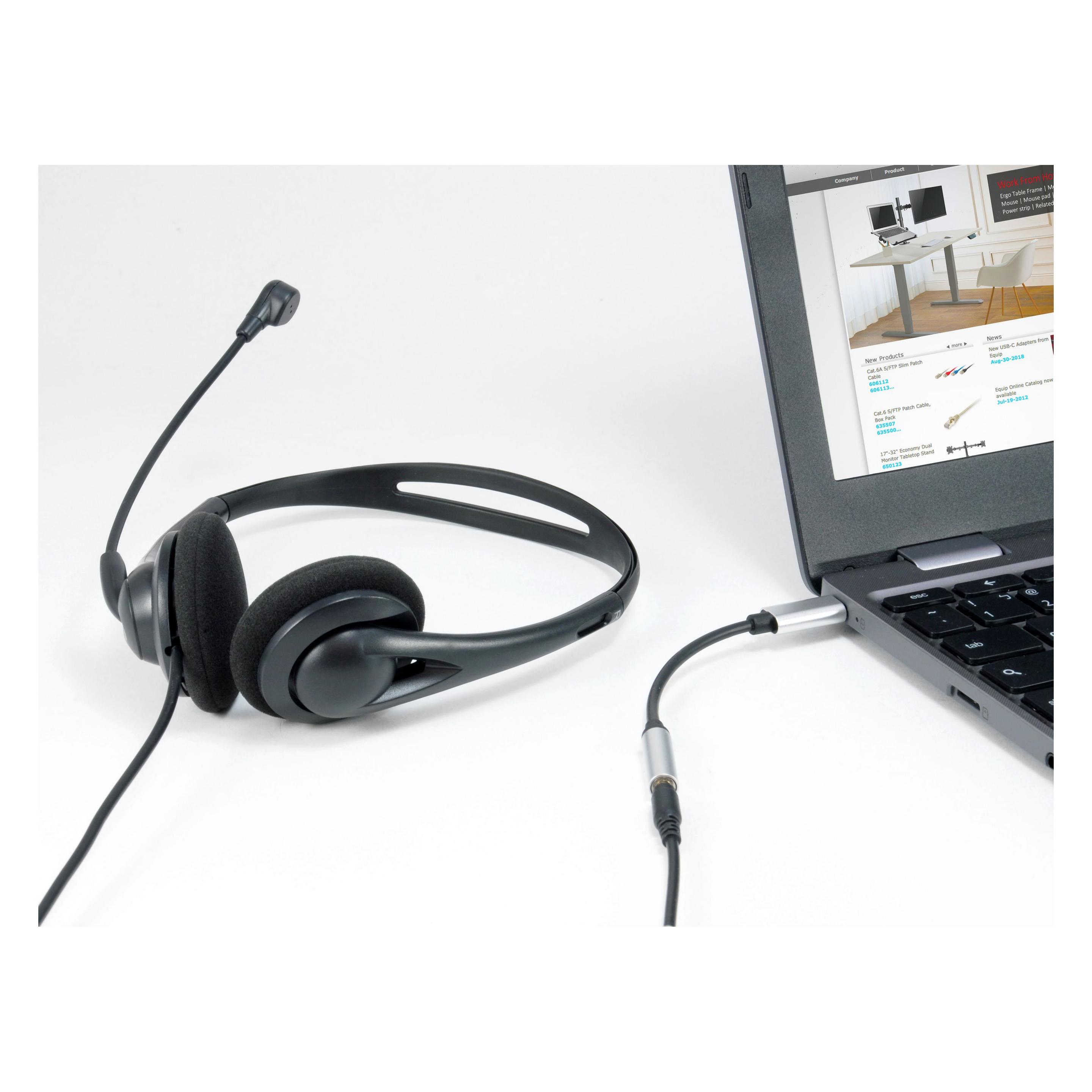 equip USB C - Klinke 3,5mm (Klinkenadapter) (133474)