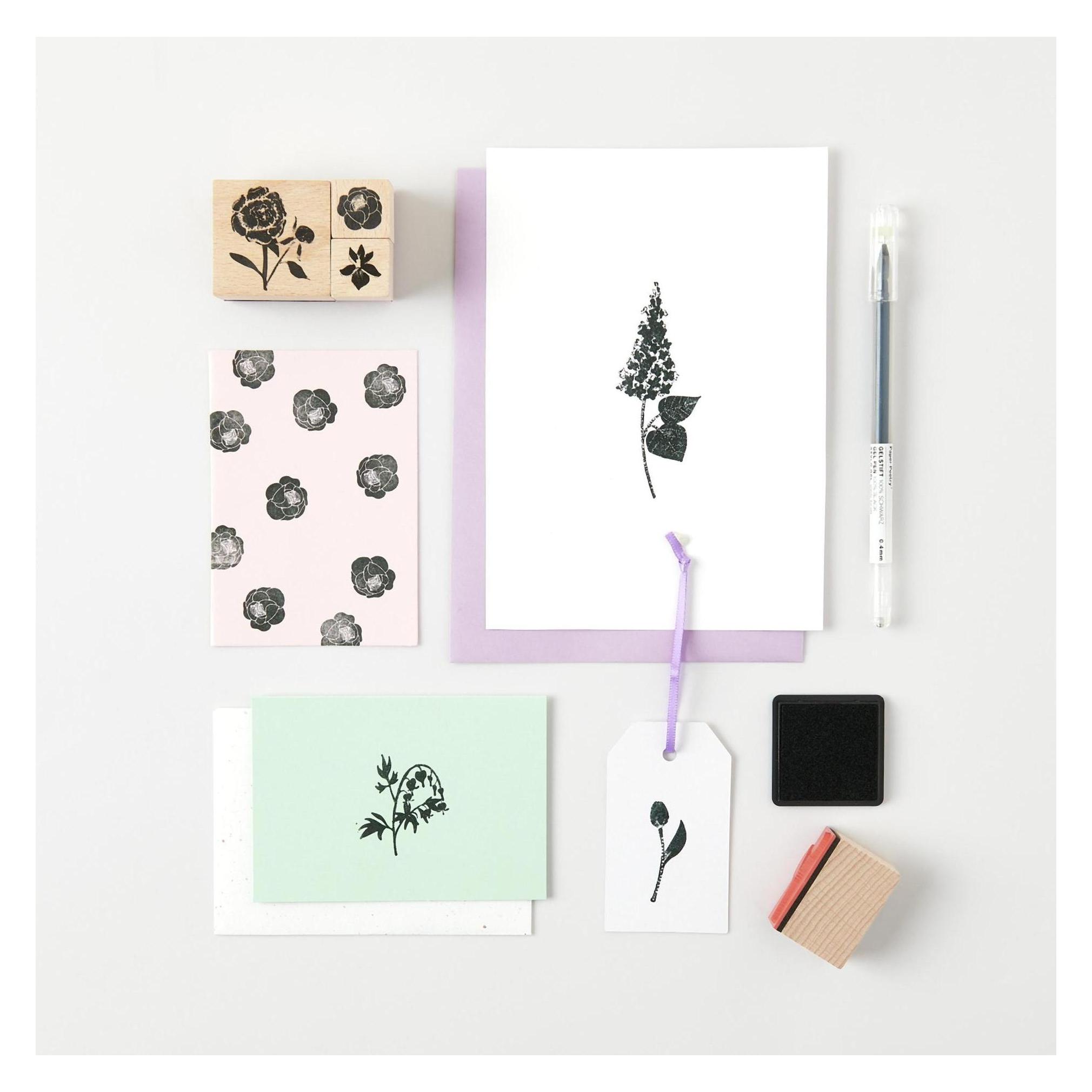 Rico Design Stempelset Blumen FSC 100% (302456)