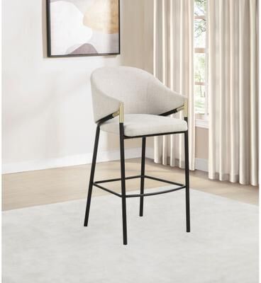 Coaster Chadwick Fabric Upholstered Chair Beige (Set of 2)