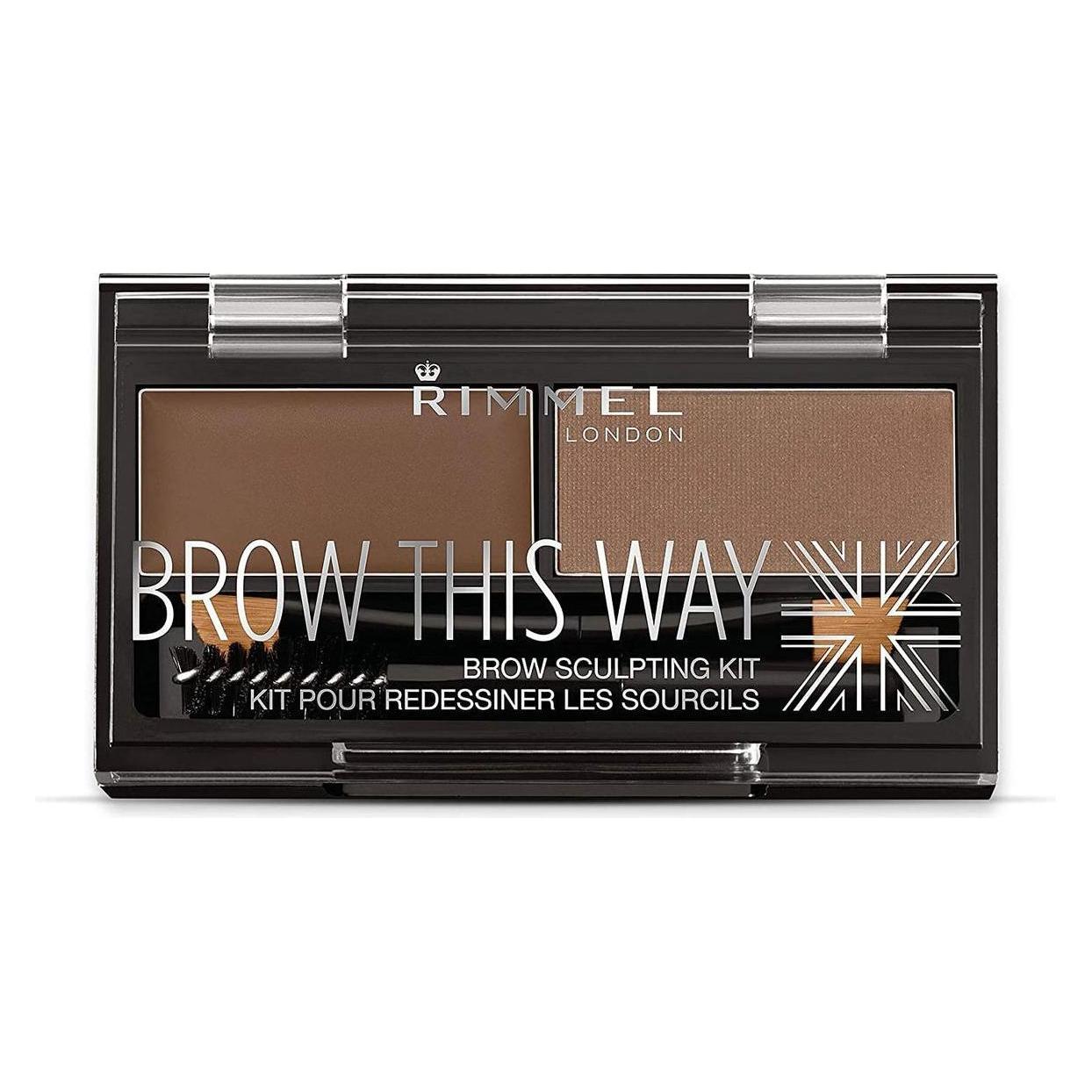 Rimmel London Brow This Way (002 - Hellbraun, 002 Medium Brown, 002 Mid Brown) (34666640002)