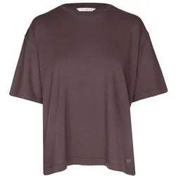 The Spirit of Om, Damen, Sportshirt, Yogashirt Chandra (L), Braun