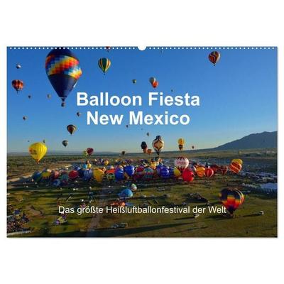 Balloon Fiesta New Mexico (Wandkalender 2027 DIN A2 quer), CALVENDO Monatskalender