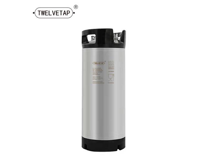 TWELVETAP – réservoir de corny pour fût de bière, en acier inoxydable 304, sirop de Coke, lait, baril de Soda, poignée en caoutchouc, seau, serrure à bille, Style Cornelius
