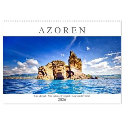A Z O R E N (Wandkalender 2026 DIN A2 quer), CALVENDO Monatskalender