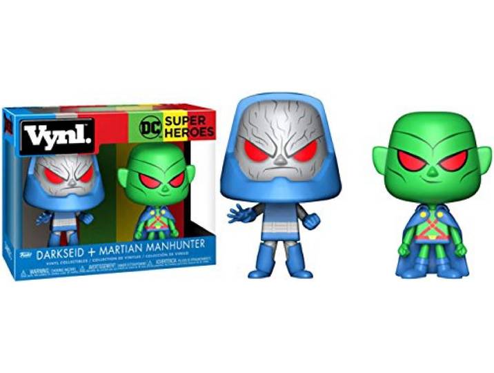 Funko 24415 DC Super Heroes - Darkseid + Martian Manhunter Vinyl Verzamelbaar