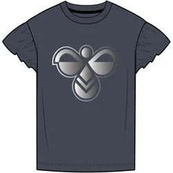 hummel, Mädchen, Sportshirt, Mädchen Rüschenshirt, Blau