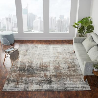 KALATY Earth Tones/Greys Area Rug