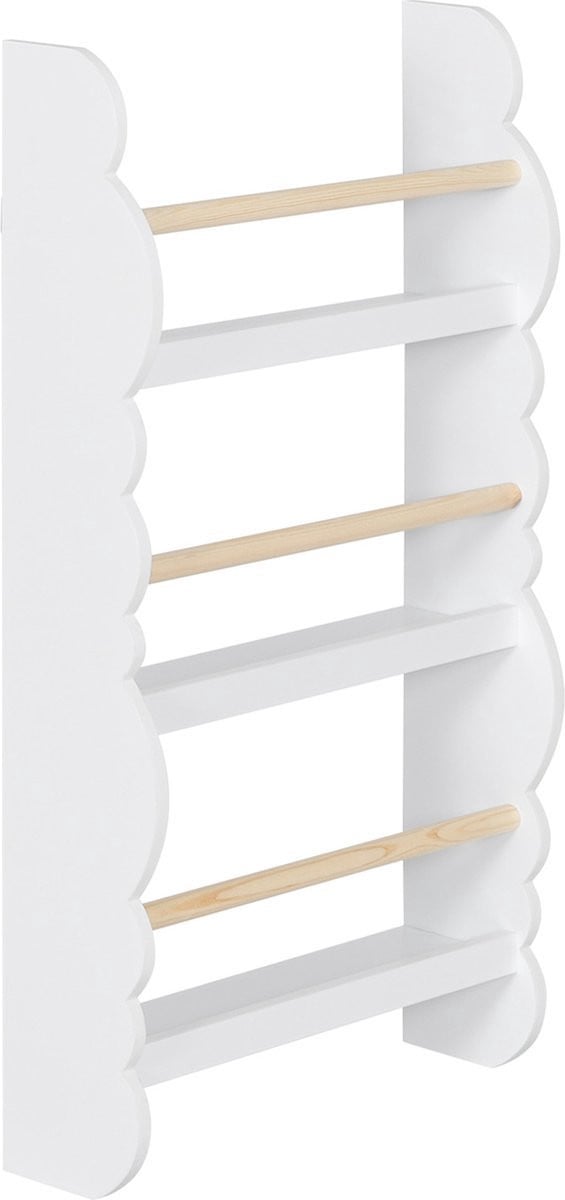 Bolt Edge Boekenkast voor kinderen - Wit - Hout